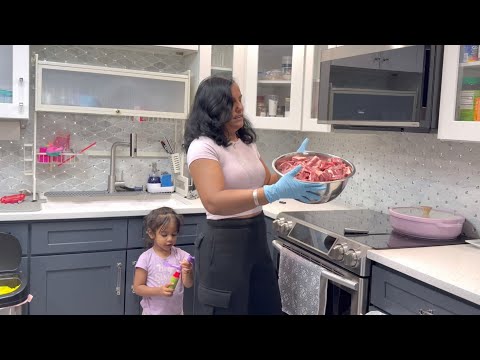 Goat Curry And Dhal Puri