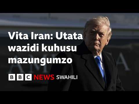 Mazungumzo Ya Vita Iran Yanafanyika Au La
