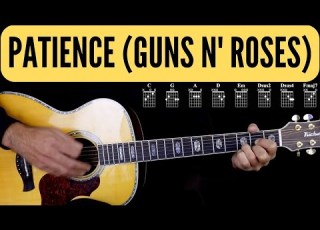  Guns N Roses Patience Easy Guitar Chords Lyrics Chitarra