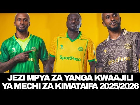 Tazama MUONEKANO Na Uzinduzi Wa JEZI MPYA Za YANGA Kwaajili Ya Ligi Ya MABINGWA AFRIKA 2025 2026