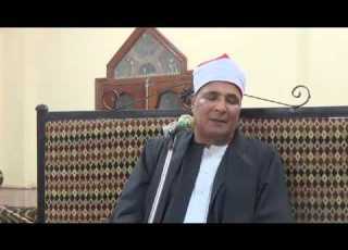  الدكتر فرج الله الشاذلي من عزاء والدة الشيخ محمد السعداوي بكفر مشلة 21 4 2016