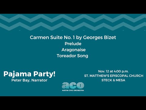 Carmen Suite No 1 By Georges Bizet Prelude Aragonaise Toreador Song