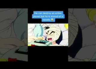 Goku Is Afraid Of The Needle غوكو يخاف من الإبرة
