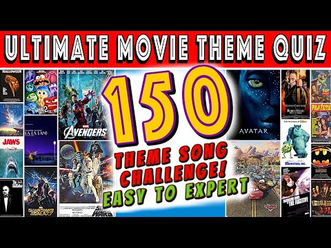 Guess The Movie Theme Song QUIZ CHALLENGE 150 Tracks