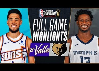 Phoenix Suns Vs Memphis Grizzlies Full Game Highlights Nov 24 NBA In Season TournamenT 2023