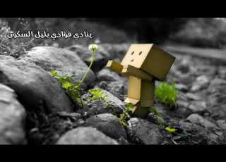  ينادي فؤادي بليل السكون بدمع العيون برجع الصدى
