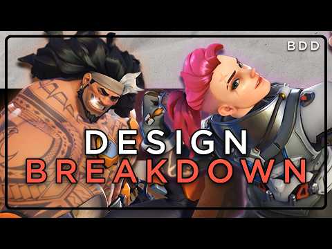 Mauga And Zarya Breaking Down Designs