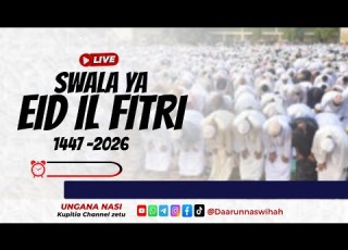 LIVE SALA YA EID EL FITRI KWAMCHINA MWISHO ZANZIBAR