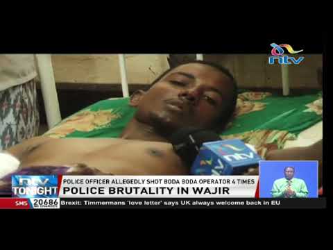 Police Officer Allegedly Shot Boda Boda Operator 4 Times In Wajir