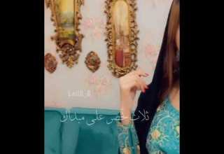 شكلك وعنقك وسلسالك