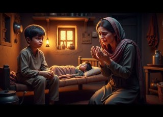 طفل صغير فقير يكافح لإنقاذ أخيه المريض وبين دموع أمه ودعائه حدثت المفاجأة التي غيرت حياتهم