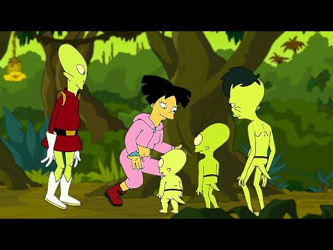 Amy And Kif Meet Their Kids Futurama 11x02