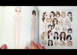 Top Model Depesche Wedding Dress Me Up Flip Through Book Review