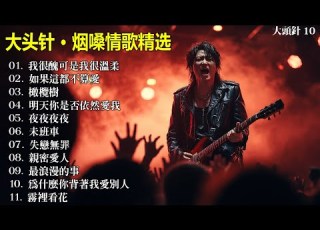 大頭針9 大头针 烟嗓情歌精选 那些年我们听到心碎的歌 翻唱合集 我很醜可是我很溫柔 如果這都不算愛 橄欖樹 明天你是否依然愛我 夜夜夜夜 未班車 失戀無罪