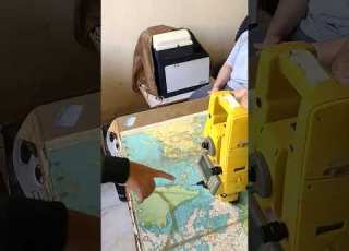  الرفع المساحى باستخدام المحطة المتكاملة Total Station Topcon GTS 712 5 نقل البيانات