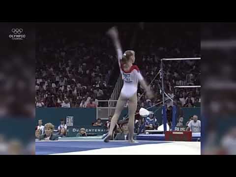 Simona Amanar FX TO 9 887 1996 Olympic Games