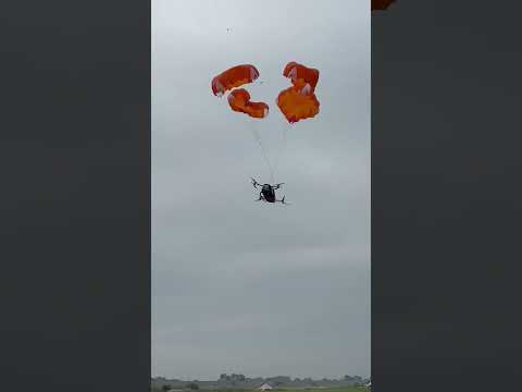 Flying Car Parachute Opening Full Recording