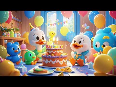 Happy Birthday Little Duck Nursery Rhymes Kids Songs