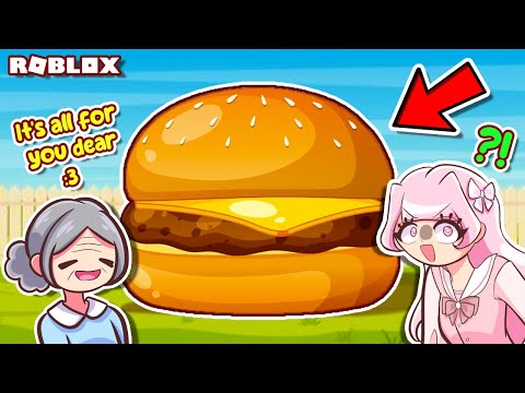 GRANDMA I M FULL STOP GIVING ME FOOD Roblox Can T Stop Eating