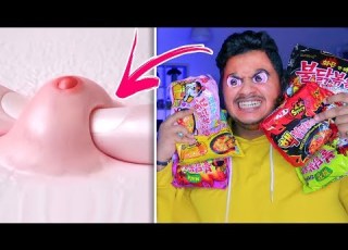 تحدي الواو والعقاب جميع انواع الاندومي الحار