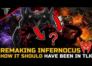 I Redesigned Infernocus From Transformers The Last Knight The Worst TF Movie Design TF Redesign