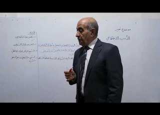  عربي بكالوريا أ علي الجرادات موضوع تعبير الأدب الإجتماعي