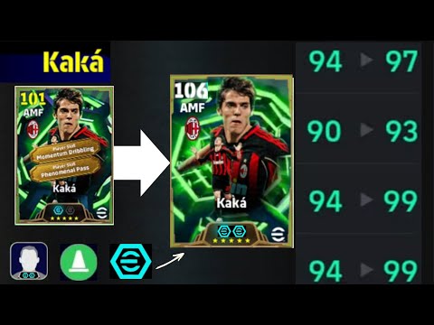 Kaka 106 Best Training With Booster Player Progression EFootball 2026