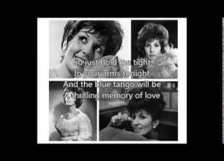ALMA COGAN Blue Tango 1952 With Lyrics