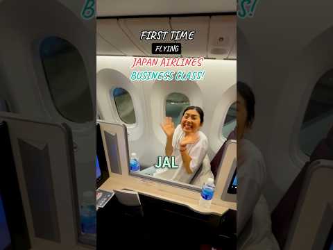 FIRST Time Flying JAL Business Class Our Lives Will NEVER Be The Same Again