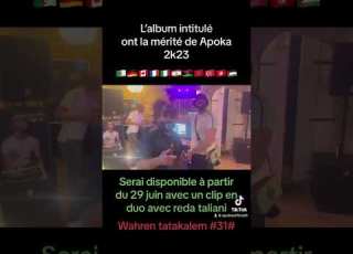 Apoka 2k23 Duo Avec Reda Taliani Disponible Le 29 Juin