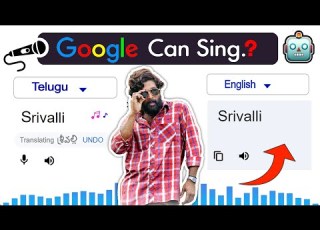  Srivalli By Google Translate Google Sings Srivalli Song Pushpa