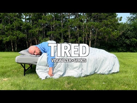 JAMESG TIRED VISUALIZER LYRIC VIDEO