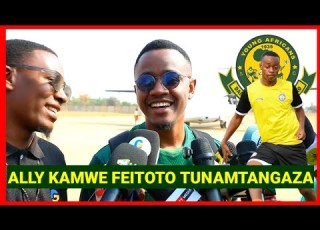 ALLY KAMWE KUMTAMBULISHA FEI MASHINE MBILI NYINGINE BADO ANAFANYA MAZOEZI TIMU YAO ATACHEZA YANGA