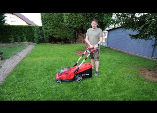  Einhell Rasarro 36 42 Akku Rasenmäher Juni 2021 Unboxing Test Auf Saarländisch Mit Martino