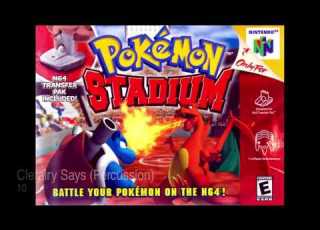 Pokemon Stadium Complete Soundtrack OST Nintendo 64