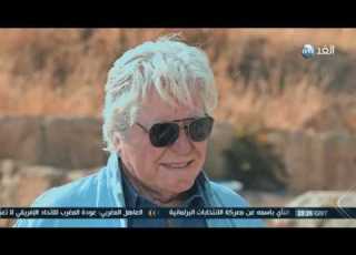  زمن حسين فهمي يستعرض 6500 عام من تاريخ مدينة جرش الأردنية