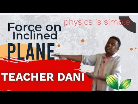 TEACHER DANI Force On Incline Plane