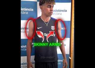 Yamal S Physique Changes In 2 Years