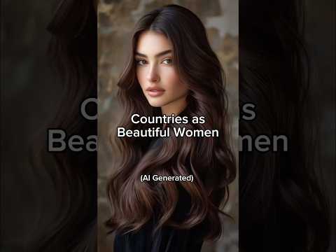 Countries As Beautiful Women Ai Generated