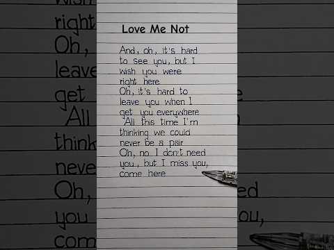 Love Me Not Lyrics Song By Ravyn Lenae Lyrics Ravynlenae