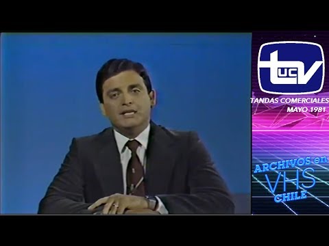 Tandas Comerciales Canal 13 UCTV 05 Mayo 1981