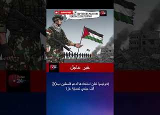  إندونيسيا تعلن استعدادها لدعم فلسطين بـ20 ألف جندي لحماية غزة