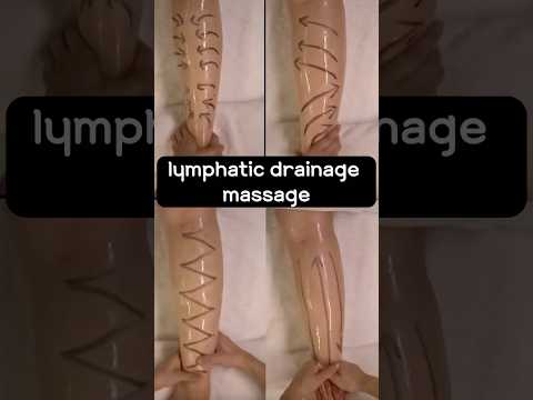 Lymphatic Drainage Leg Calf Massage Lymphaticmassage Lymphaticdrainagemassage