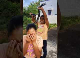  Going To CUT Sister S HAIR Tom Jerry DiyaIshwarya Shorts Viralvideo