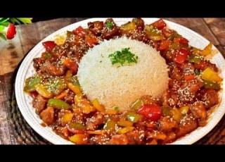 دجاج كانتون الصيني بطريقه بيتيه بتنافس أطيب المطاعم Chinese Canton Chicken