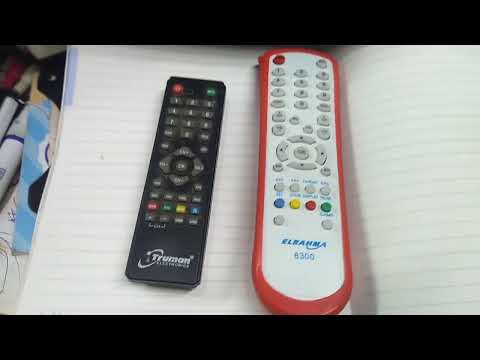 بديل ريموت رسيفر ترومان Truman TM 111 وصوره الريموت الاصلي