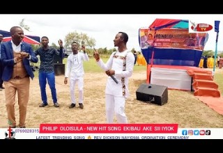 Ekibau Ake Sii Iyiok Philip Oloisula Latest Hitting Song Performing Live At DCMI OLERAI NAROK