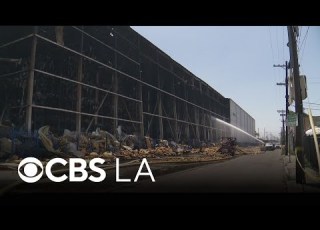 Health Concerns Still Loom After LAFD Knocks Down Boyle Heights Warehouse Fire
