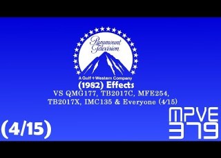  Paramount Television 1982 Effects R4 Vs QMG177 TB2017C MFE254 TB2017X IMC135 Everyone 4 15