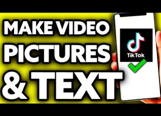 How To Make A Tiktok Video With Pictures And Text EASY